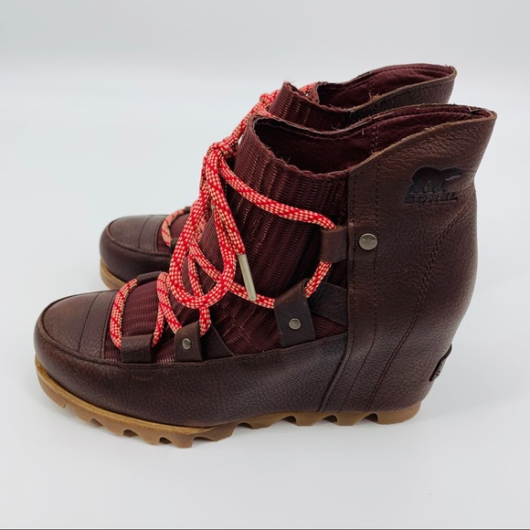 sorel sandy wedge black